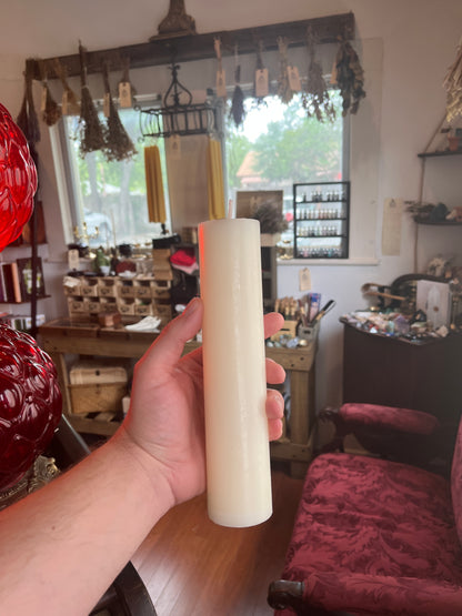 Altar candles (black or ivory)