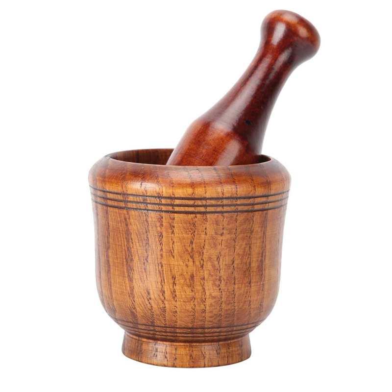 Mortar and Pestle in Wood